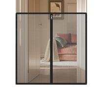 Niesel Puerta para escaleras para Perros, 90 x 90 cm, portátil para Animales y Barrera para Gatos, Puerta de Red para Perros | para Entrada, Pasillo, Cocina, balcón, Piscina, jardín, sótano,