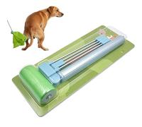 Niesel Recogedor para heces de Perros - Mango Largo sin doblarse -