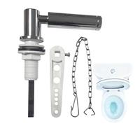 Niesel Repuesto de palanca de agua | con brazo ajustable y componentes de aleación de zinc, piezas para cisterna de agua, para comercial, casa, baño, renovación, reparación de barcos náuticos