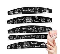 Niesel s y Pulidores para Uñas, Para Con Diseño De Dibujos Animados Y Brillo, Pulidor Doble Cara para Dar Forma Diaria en Casa Salón Spa Viaje Mujeres Niñas Amigas Cumpleaños