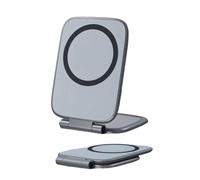 Niesel Soporte magnético para teléfono para coche | 2 piezas soporte para teléfono móvil ultra delgado plegable, porta móvil doble cara coche, para SUV, camión, viaje, gimnasio