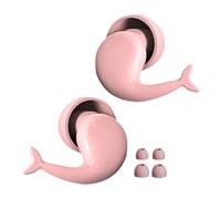 Niesel Tapones para los oídos para dormir,Impermeables De Silicona Suave Reutilizables De Cola De Pescado Para Natación,Tapones Para Orejas Reutilizables - Para Conciertos, Viajes, Aviones, Trabajo