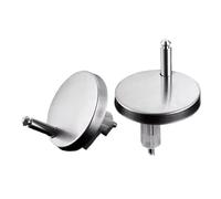 Niesel Tornillo de la cubierta del inodoro, tornillos de tuerca de fijación del asiento del inodoro, Kit de pernos de bisagra, tornillos, asiento de inodoro, Accesorios de baño de liberación rápida