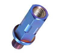 Niesel Tornillo espejo retrovisor para ciclo, espejo scooter Encendedor tornillo - Tornillos espejo trasero montado del manillar - Encendiendo la fijación de la, adaptador de tornillo del reflector