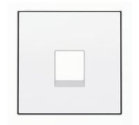 Niessen 8517 BL - Tapa Toma para teléfono, 6 contactos, Color Blanco