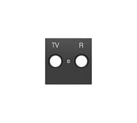 Niessen 8550 NS - Tapa Toma TV-R sin Filtro, Color Negro