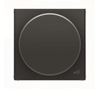 Niessen 8560.2 TECLA REGULADOR Giratorio LED (Universal) NS, Negro