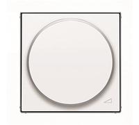 Niessen 8560.2 TECLA REGULADOR Giratorio LED (Universal) BL, Blanco