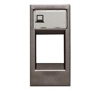 Niessen - n2118.1an tapa ventana 1 conector zenit antracita Ref. 6522010062