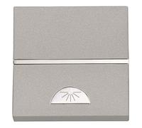 Niessen - n2204.2pl pulsador simbolo de luz zenit plata Ref. 6522015106