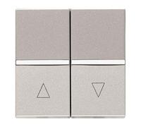 Niessen - n2244pl pulsador para persianas zenit plata Ref. 6522015113