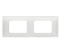 Niessen - n2272bl marco estandar 2 ventanas zenit blanco Ref. 6522005252