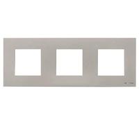Niessen - n2273.1pl marco basico 3 ventanas zenit plata Ref. 6522015243
