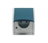 Niessen ocean - Base bipolar toma tierra schuko+conmutador serie ocean