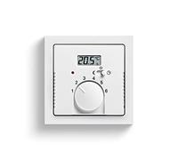 Niessen olas - Tapa termostato calefacción con interruptor serie olas blanco jazmin