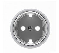 Niessen skymoon - Tapa base enchufe schuko cromo