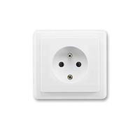 Niessen stylo - Base enchufe schuko automático serie stylo blanco alpino