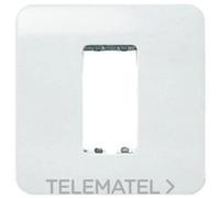 Niessen stylo - Placa 2 módulos sin garra sin g serie stylo blanco alpino