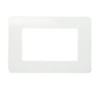 Niessen stylo - Placa rectangular 3 módulos serie stylo blanco alpino