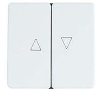 Niessen stylo - Pulsador para persianas blanco alpino