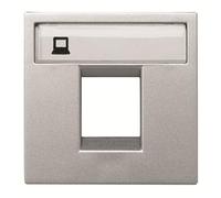 Niessen - Tapa keystone para 1 rj45 1 módulo blanco