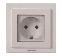 Niessen zenit - Base schuko empotrar ip55 blanco