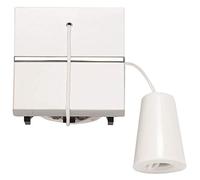 Niessen zenit - Pulsador tirador 2 módulos zenit blanco