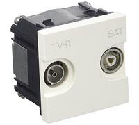 Niessen Zenit - Toma de TV intermedia, color blanco