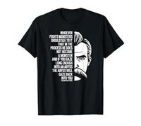 Nietzsche - Camiseta con texto en alemán Camiseta