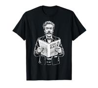 Nietzsche God is Back, divertido periódico de filósofo sorprendido Camiseta