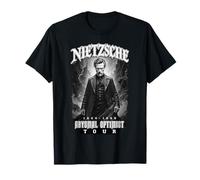 Nietzsche Heavy Metal Funny Philosophy Abismal Optimist Tour Camiseta