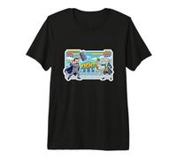 Nietzsche vs Kant Arcade Juego de Lucha Divertido Filosofía Nerd Camiseta Premium