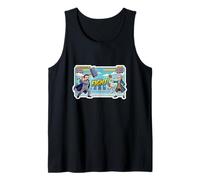 Nietzsche vs Kant Arcade Juego de Lucha Divertido Filosofía Nerd Camiseta sin Mangas