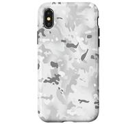 Nieve Invierno Noruega Suecia Finlandia Camuflaje Carcasa para iPhone X/XS