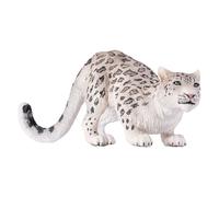 Nieve Leopardo Wildlife Figura Juguete 15CM Longitud Aprox Mojo Fun 387243