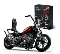Nifeliz Chopper Technique Moto Sets De Construcción, Coche Kit de Maquetas como Regalo Para Adultos Fans de las Motos, Decoración Del Hogar Y Oficina (572 Piezas, NF10308)