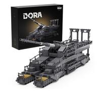 Nifeliz Dora, juego de construcción clásico de la Segunda Guerra Mundial, modelo militar coleccionable para construir y exhibir, regalo para adultos ideal para entusiastas militares (2,355 piezas