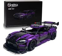 Nifeliz Super Sports Car GT4 Moc Building Blocks and Construction Toy, Adult Collectible Model Cars Set to Build, 1:8 Scale (3850 Pcs)
