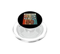 Nifty Nifty Look Who's 50 Awesome Hilarious 50th Birthday PopSockets PopGrip para MagSafe