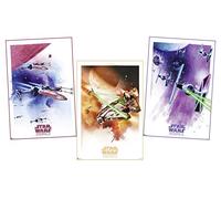 Nifty Set de 3 Pósters Star Wars Episode IV/Vi - Spaceships/Naves Espaciales (61cm x 91,5cm)