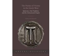 Nigel Nicholson The Poetics of Victory in the Greek West (Tapa dura)