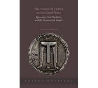 Nigel Nicholson The Poetics of Victory in the Greek West (Tapa dura)