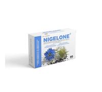 Nigelone Suplemento natural para ayudar a combatir Helicobacter Pylori - Aceite de Comino Negro 2,5% Timoquinona + Pidolato de Zinc + Vitamina D - Buen funcionamiento digestivo - 60 Cápsulas
