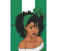 Nigeria Jollof Notebook Pages Lined Journal Planner for Taking Notes: Self Care For Black Women Paperback