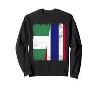 Nigeria Tailandia Media Bandera Raíces tailandesas nigerianas Sudadera