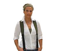 Niggeloh Hosenträger, Tirantes Unisex Adulto, Verde (Green), Talla Única