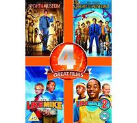 Night At The Museum / Night At The Museum 2 / Like Mike / Like Mike 2 (4 Dvd) [Edizione: Regno Unito] [Reino Unido]