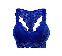 Night Bra Sujetador Antiarrugas Pecho Sujetador Mujer Sujetador Alto Impacto Sujetador Escote Sujetador Sin Aros Algodon Sujetador Cuello Halter Cómodo, Belleza, Espalda, Yoga, Gimnasio, Correr