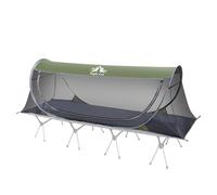 Night Cat Mosquitera Plegable Cama: 1 Persona Tienda Emergente de Mosquitera para Trekking Camping Aventura
