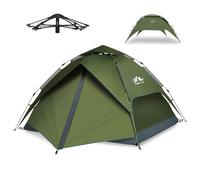 Night Cat Tienda De Campaña 3 4 Personas Impermeable Fácil Instalación Carpa Familiar de Domo Emergente Automático